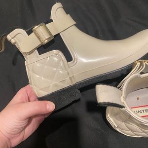 Cream Hunter Rain Boots - Short